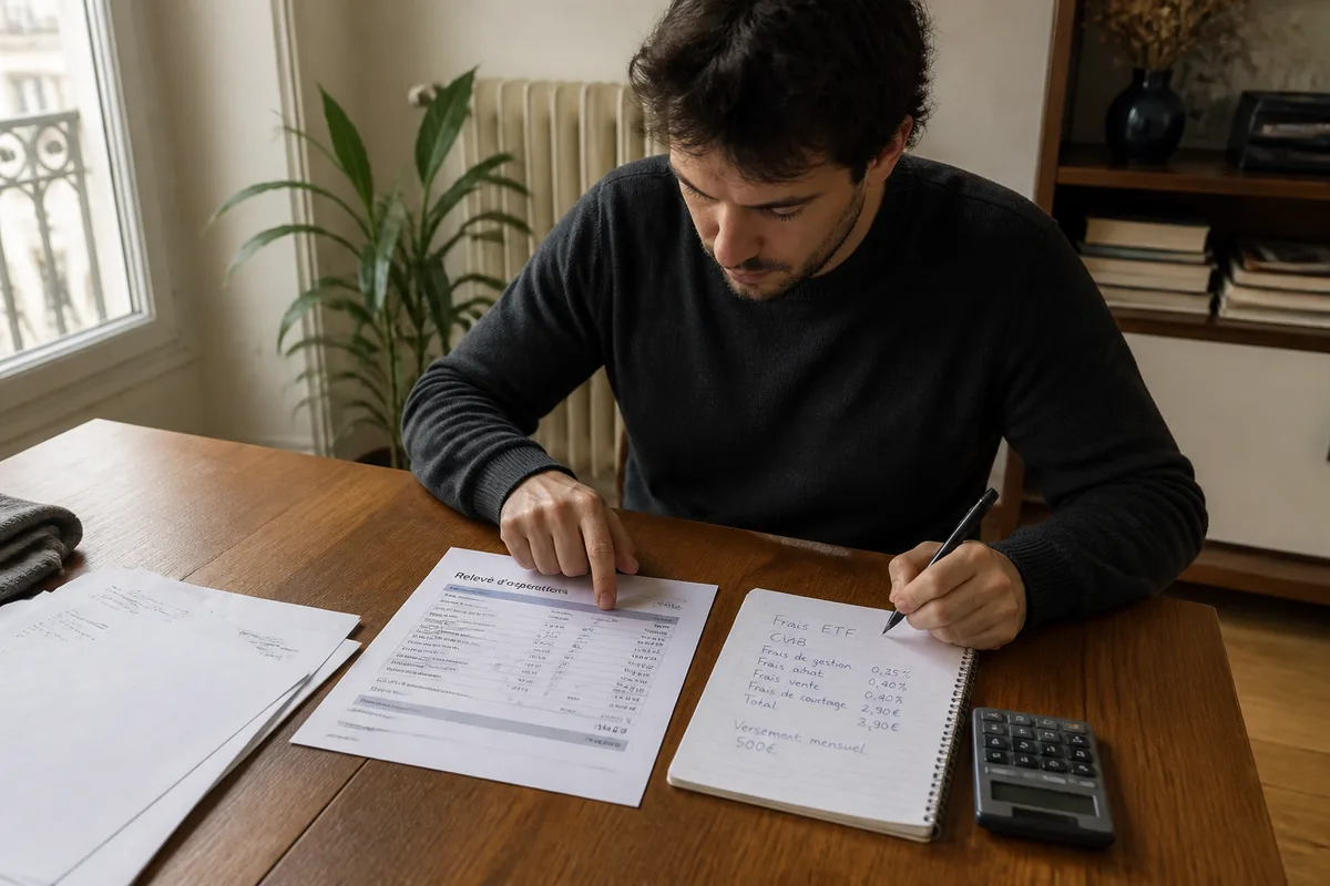 Débuter en Bourse avec un petit budget en vérifiant les frais d’un premier investissement